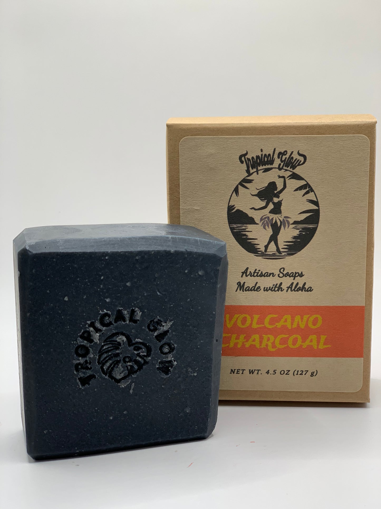 VOLCANO CHARCOAL Natural Body Soap for Men