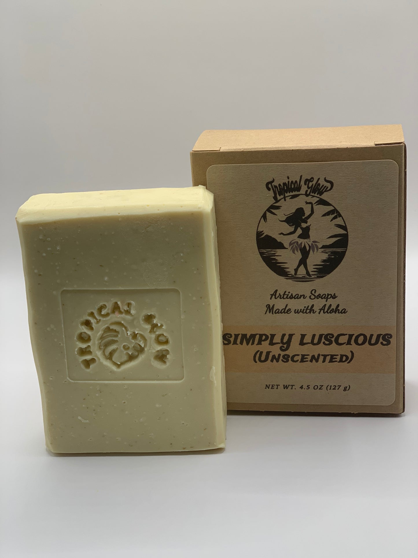 SIMPLY LUSCIOUS, Natural Body Soap, Unscented