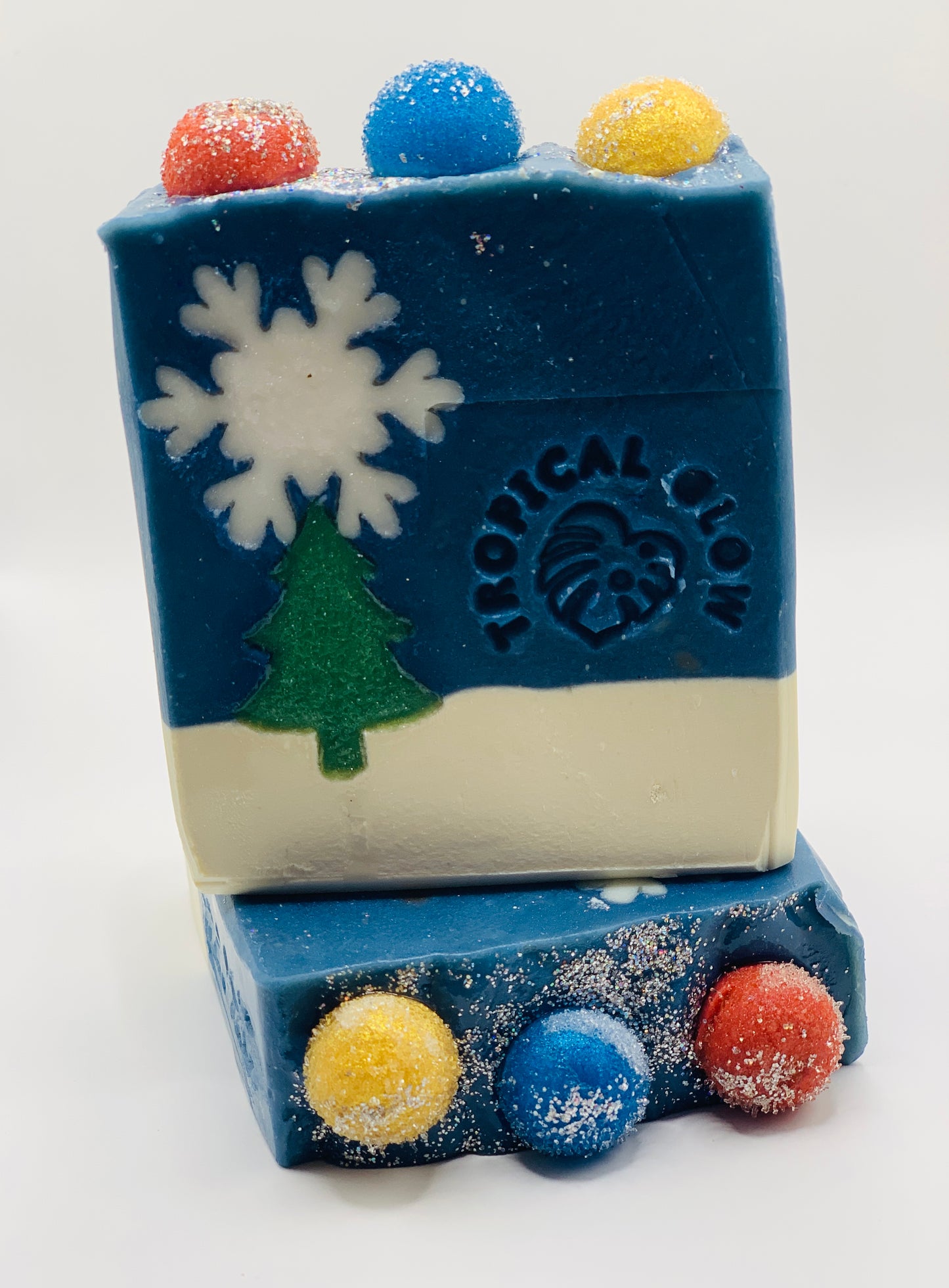 SNOWFLAKE SPARKLE, Natural Body Soap, Unisex