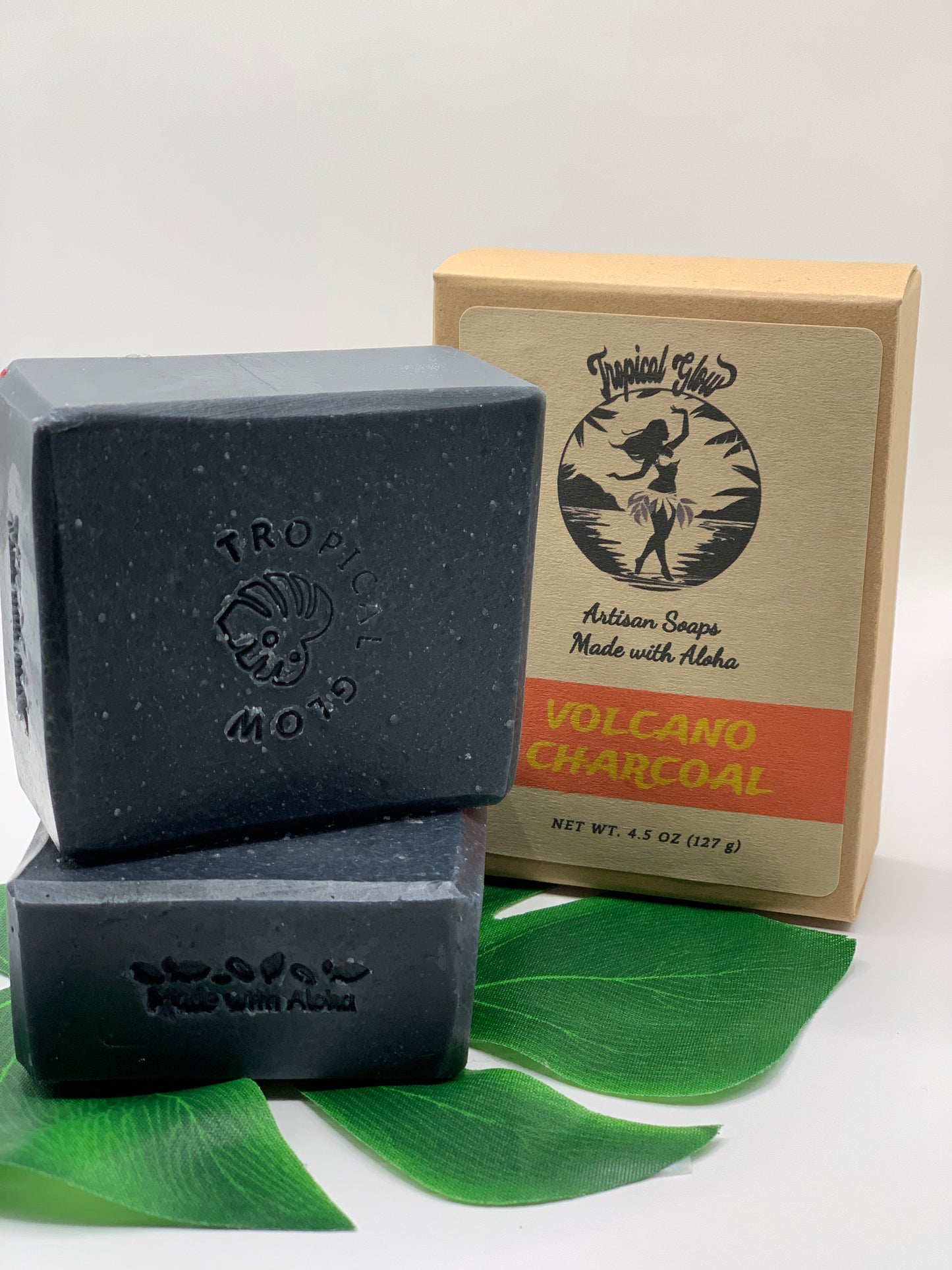 VOLCANO CHARCOAL Natural Body Soap for Men