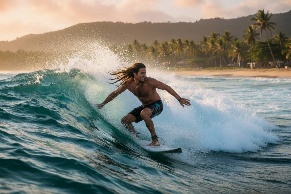 SURFER, Natural Hair Care Set for Men