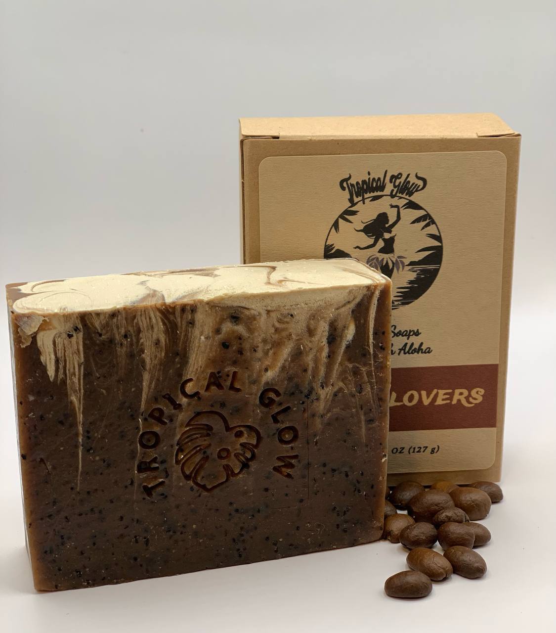 COFFEE LOVERS, Exfoliating Natural Body Soap, Unisex