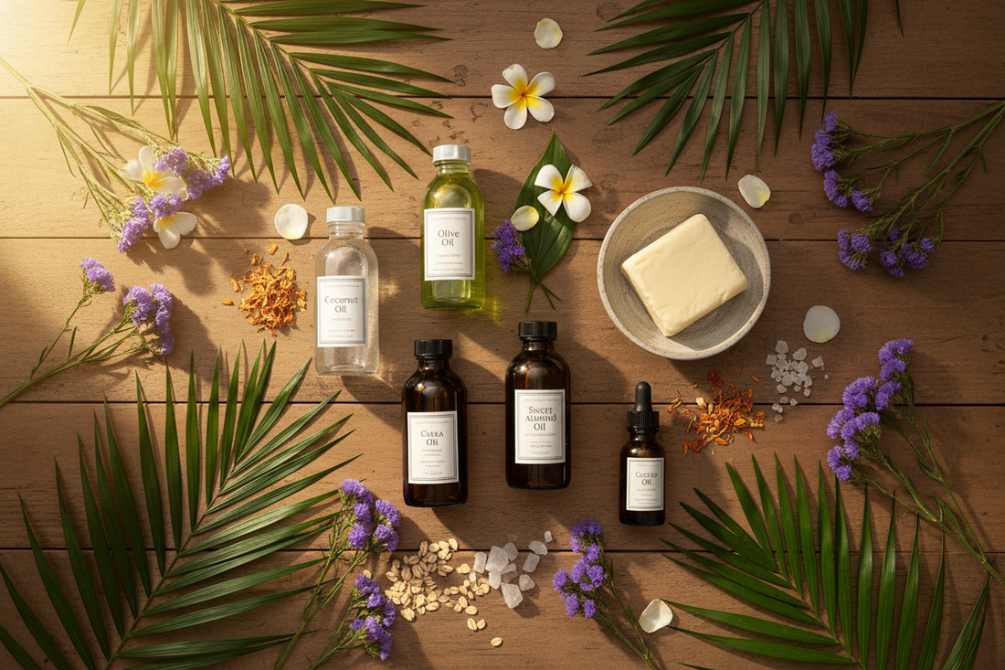 Benefits of Natural Oils and Butters used in Cold Processed Soaps