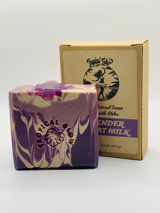 LAVENDER AND GOAT MILK, Natural Body Soap for Women