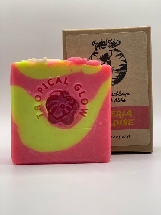 PLUMERIA PARADISE, Natural Body Soap for Women