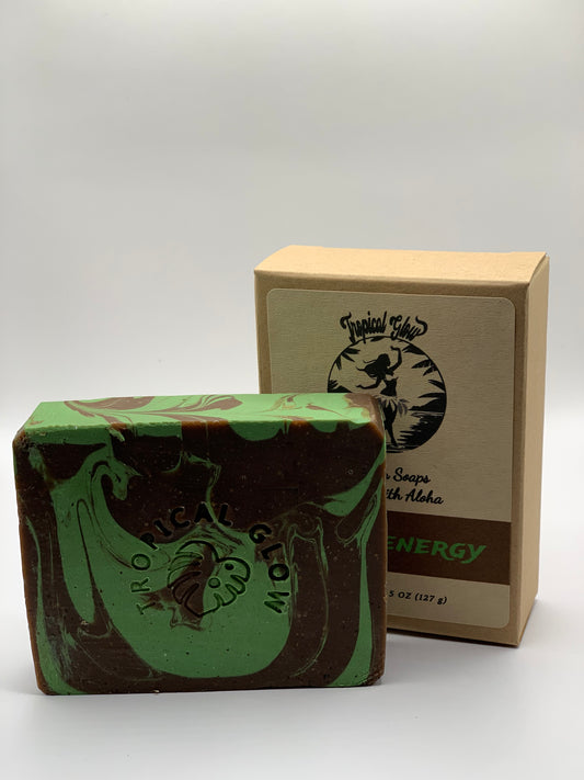 MACA ENERGY, Natural Body Soap for Men