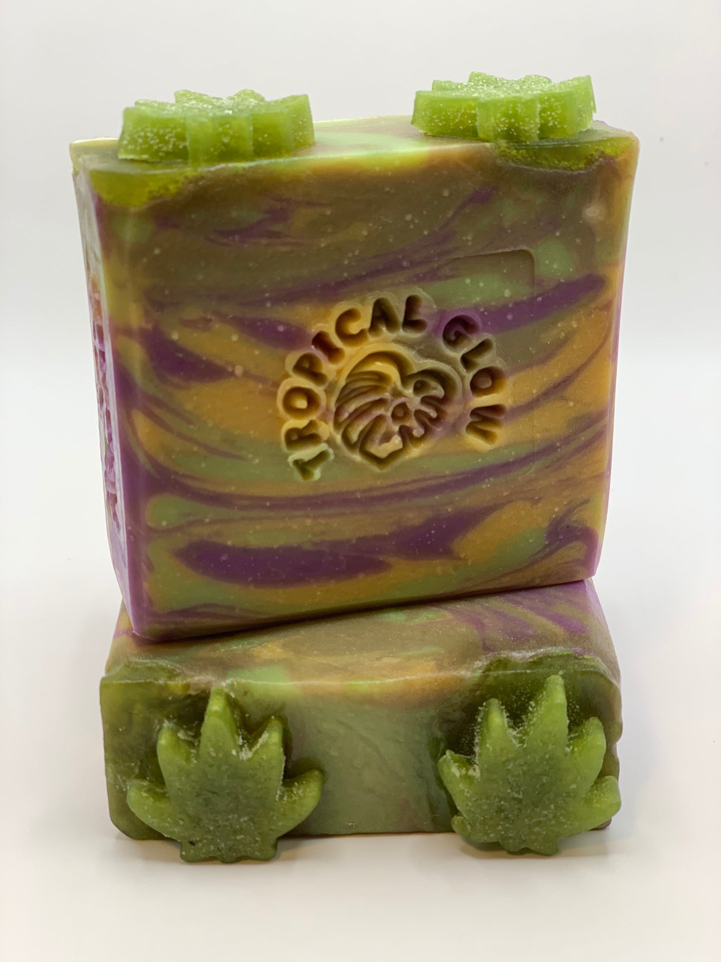 CHAMOMILE, HEMP AND LAVENDER, Natural Body Soap for Sensitive Skin