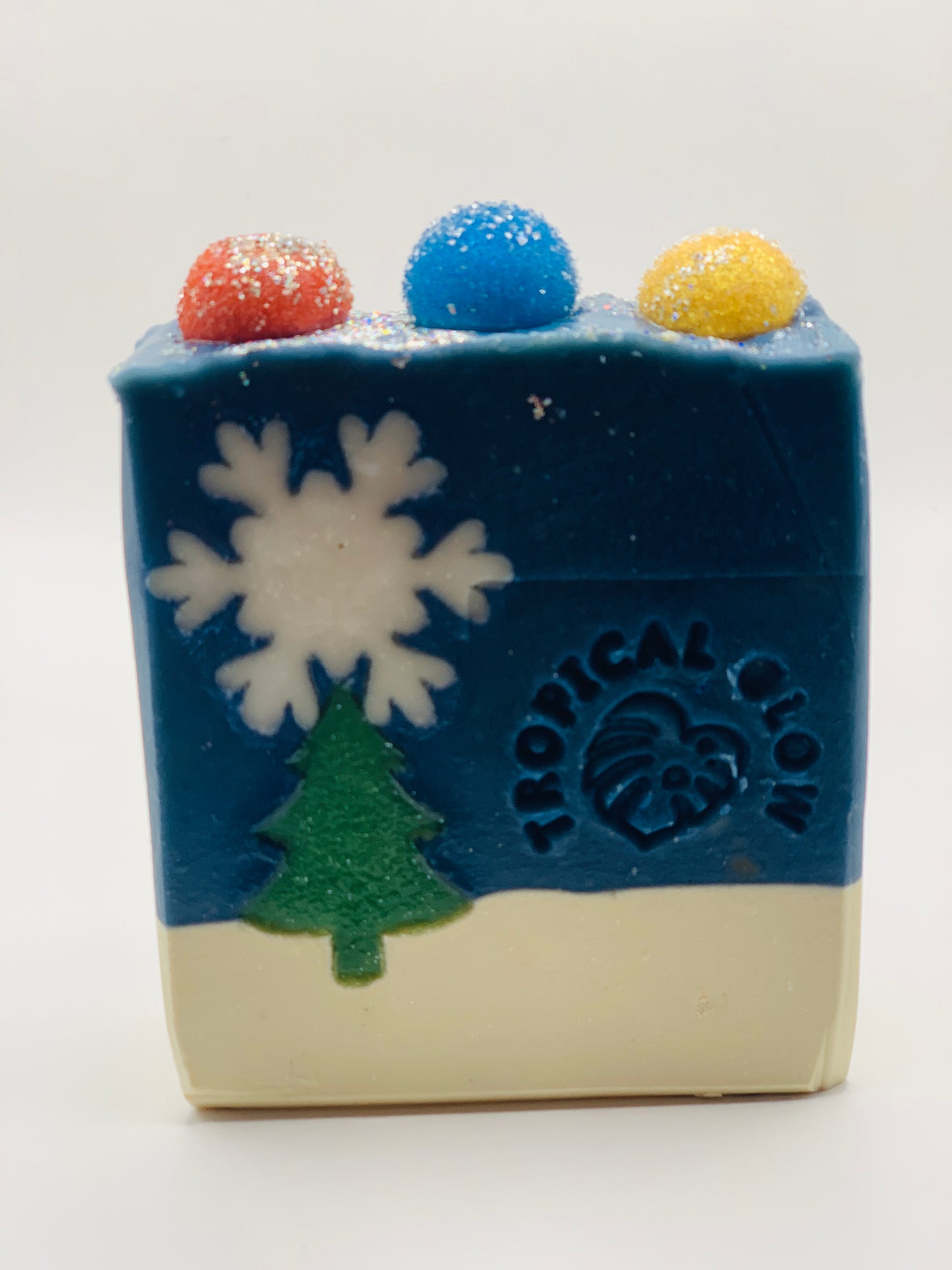 SNOWFLAKE SPARKLE, Natural Body Soap, Unisex