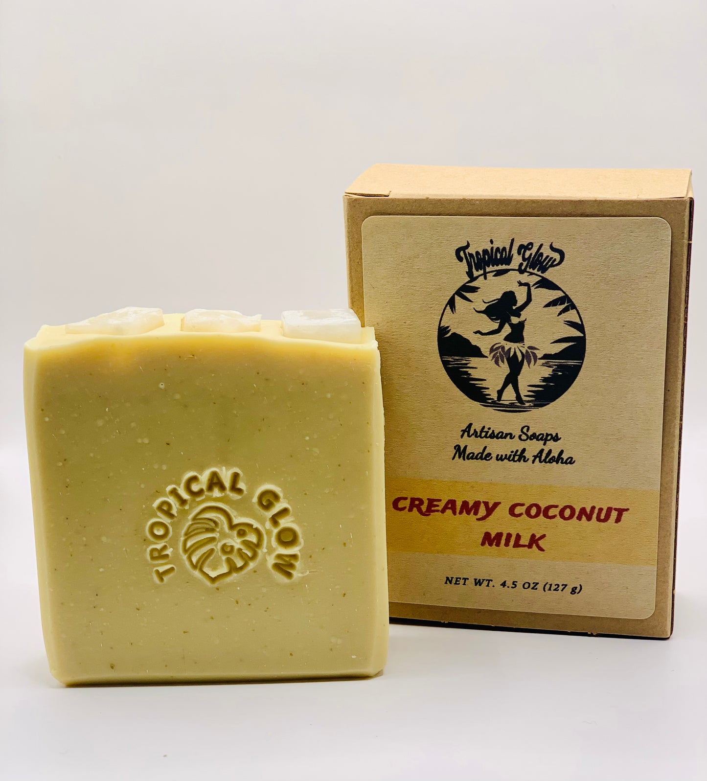 CREAMY COCONUT MILK, Natural Body Soap, UnIsex