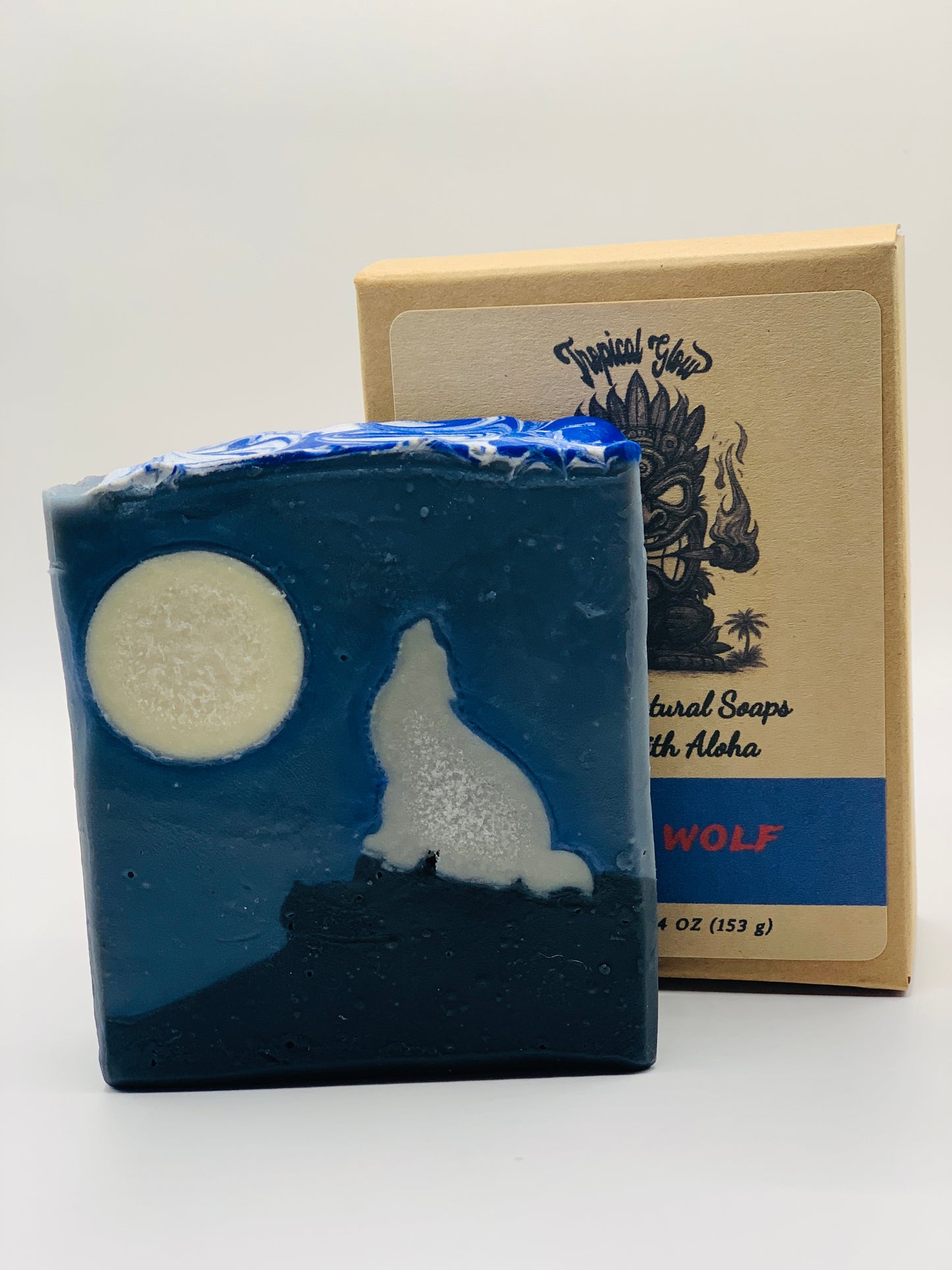 LAVA WOLF Natural Artisan Soap Bar for Men