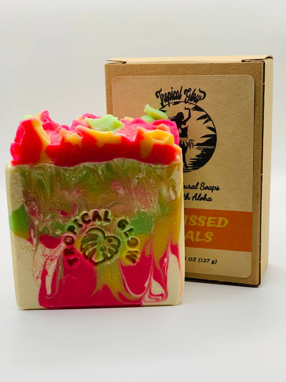 SUN-KISSED PETALS, Natural Artisan Soap Bar for Women